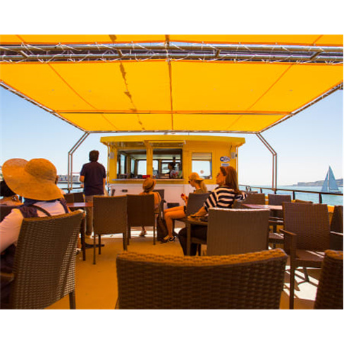 Yellow Boat River Tour! Pas...Vista para a «Cidade das 7 Colinas» Bilhete Adul