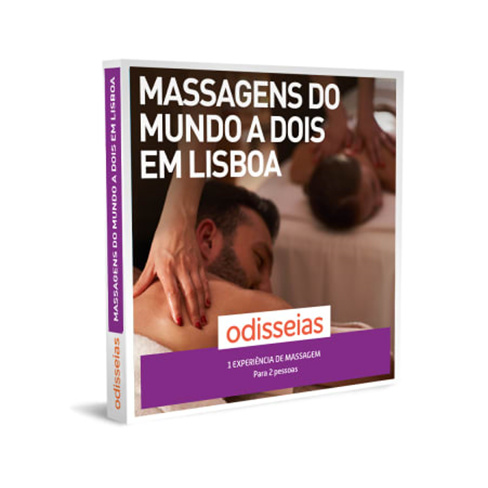 Massagens do Mundo a Dois em Lisboa | 30 Experiências à Escolha