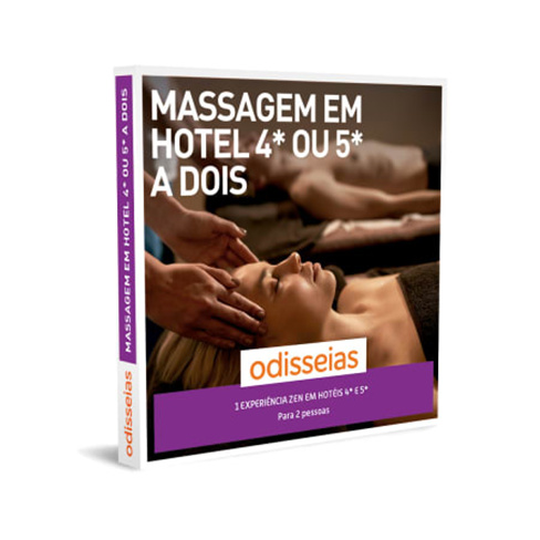 Massagem em Hotéis 4* ou 5* a Dois | 25 Experiências à Escolha