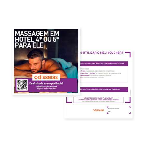 Massagem em Hotéis 4* ou 5* para Ele | 15 Experiências à Escolha