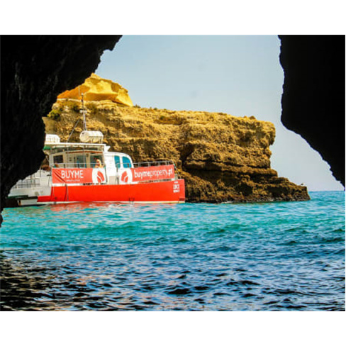 Passeio de Barco em Benagil c/ Churrasco | Bilhete Adulto (50 caracteres)