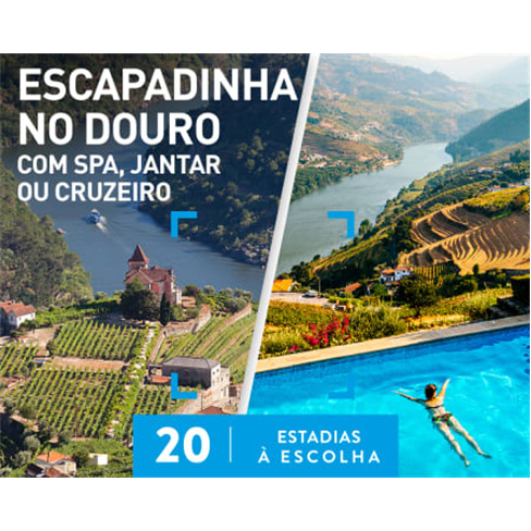 Escapadinha no Douro com Spa, Jantar ou Cruzeiro | 10 Estadias à Escolha