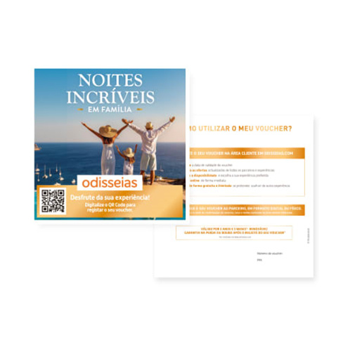 Noites Incríveis em Família | 180 Estadias à Escolha