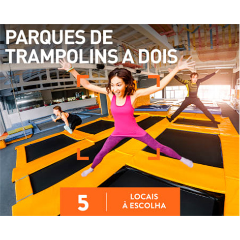 Parques de Trampolins a Dois | 5 Locais à Escolha