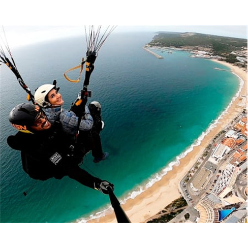 Voo de Parapente com Vídeo e Fotos | Locais em Lisboa e Setúbal | Pôr do Sol