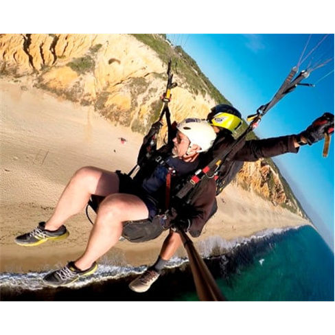 Voo de Parapente com Vídeo e Fotos | Locais em Lisboa e Setúbal | Pôr do Sol