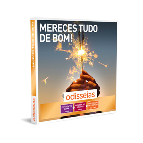 Mereces tudo de bom! | 1400 Experiências à Escolha