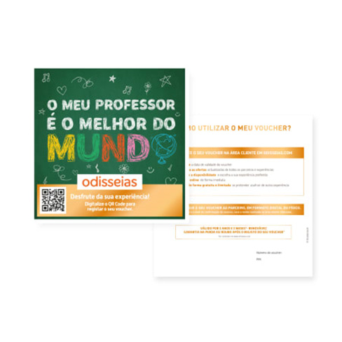 O meu Professor é o melhor do mundo | 4000 Experiências à Escolha