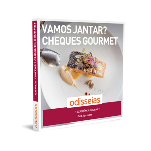 Vamos Jantar? Cheques Gourmet | 40 Experiências à Escolha