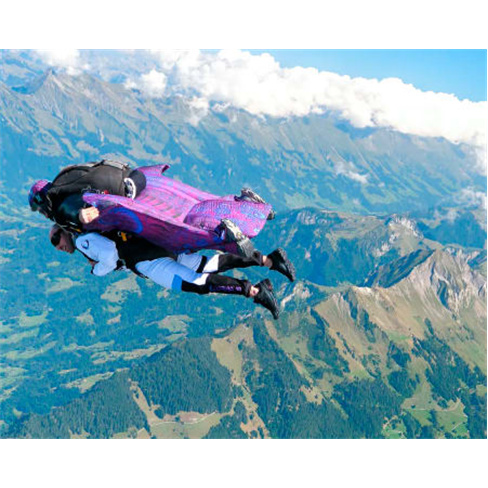 Salto Tandem Wingsuit: Aventura VIP em França | Skyvibration