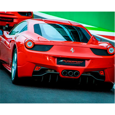 Sinta a adrenalina do Ferrari 458 em 2 voltas no Autódromo de Monza!