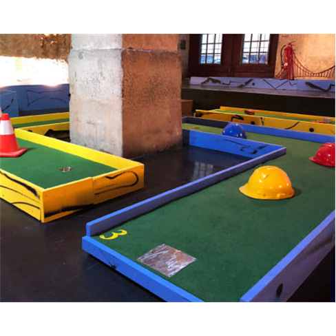 Minigolfe Indoor: Diversão no Cais do Sodré! Bilhete Criançann58 caracteres