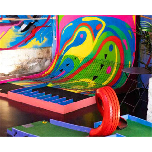 Minigolfe Indoor: Diversão no Cais do Sodré! Bilhete Criançann58 caracteres