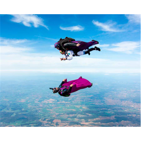 Salto Tandem Wingsuit: Aventura VIP em França | Skyvibration