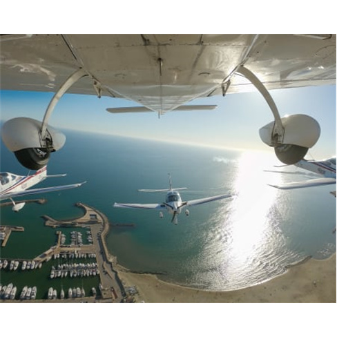 Experiência VIP: Voo de Treino em Formação com 4 Aeronaves | 4 Pessoas | Roma