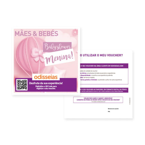 Mães & Bebés - Especial Babyshower Menina | 20 Experiências à Escolha