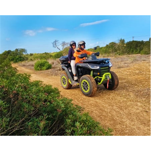 Aventura de Moto4 exclusiva nos 7 Vales Suspensos de Benagil - Para 2 na Lagoa.