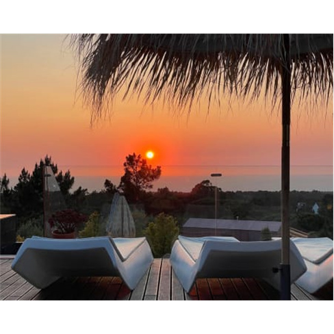 Eco-lodge Villa Epicurea - Sesimbra | Estadia romântica vista mar 1 noite + Pac