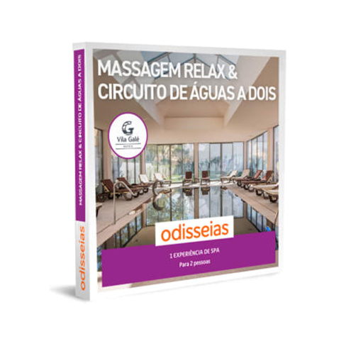 Massagem Relax a Dois + Circuito de Águas | Satsanga SPA Vila Galé | 10 Escolh