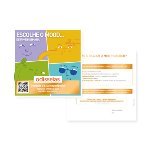 Escolhe o Mood... de Fim-de-semana | 3900 Experiências à Escolha