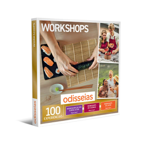 Workshops | 100 Experiências à Escolha