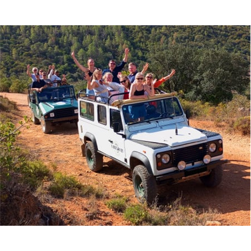 Descubra Albufeira em Safari de Jipe ao Pôr do Sol | Meio Dia | Criança