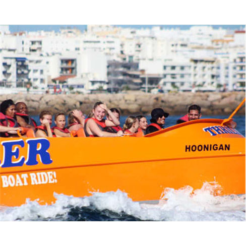 Passeio emocionante de Jet Boat para crianças em Vilamoura