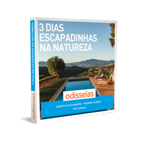 3 Dias Escapadinhas na Natureza | 95 Estadias à Escolha
