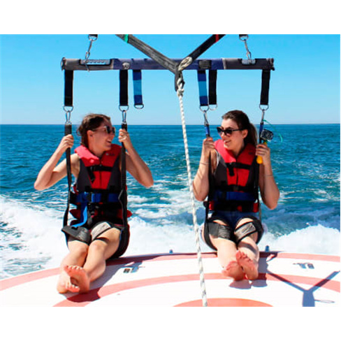 Voo em Parapente Aquático | Vilamoura Water Sports Center Parasailing | Voador