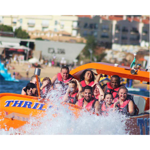 Passeio emocionante de Jet Boat para crianças em Vilamoura
