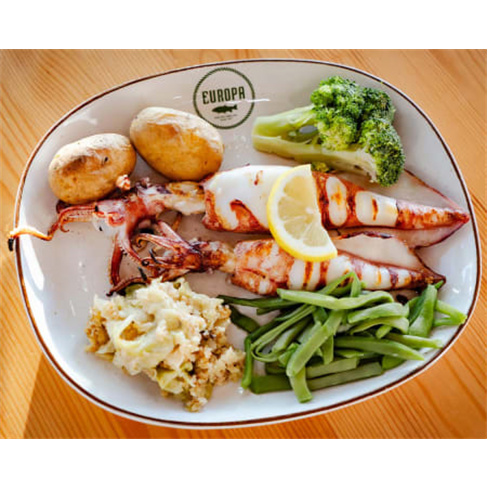 Peixe Fresco p/ 2 c/ Vista Mar | Rest. Europa - Foz ArelhonCarateres: 55