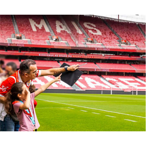 SLB | Visita ao Museu e Estádio da Luz | 1 Adulto e 1 Criança