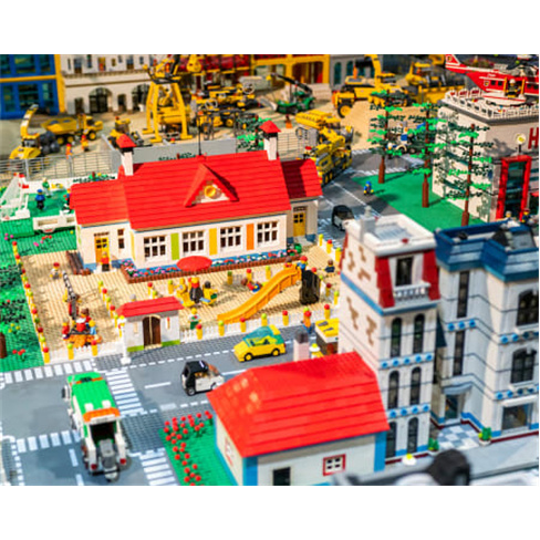 Visita a Bricksópolis: Mini-Cidade LEGO®! Bilhete Adulto Dino Parque Lourinhã