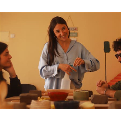Clay&Food | Workshop de Cerâmica com Lanche de Pizza | The Green Studio - Almad
