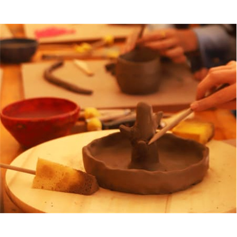 Clay&Food | Workshop de Cerâmica com Lanche de Pizza | The Green Studio - Almad