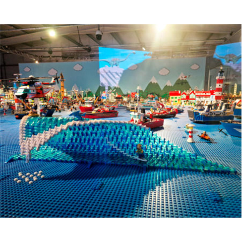 Visita a Bricksópolis: Mini-Cidade LEGO®! Bilhete Adulto Dino Parque Lourinhã