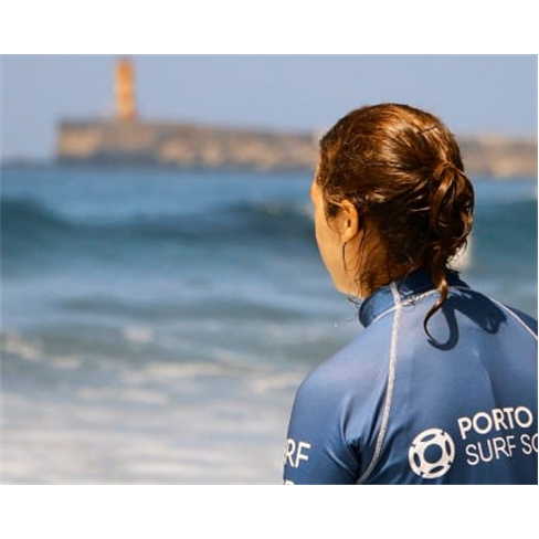 Surf em Grupo c/ Transfer | 3h | Porto Surf School | Época Baixa