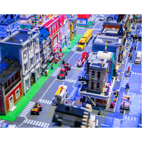 Visita a Bricksópolis: Mini-Cidade LEGO®! Bilhete Adulto Dino Parque Lourinhã