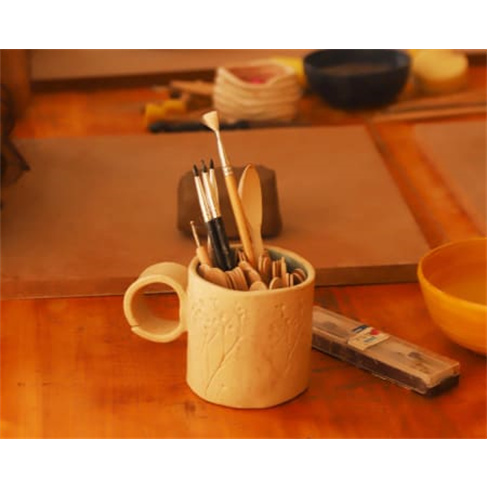 Clay&Food | Workshop de Cerâmica com Lanche de Pizza | The Green Studio - Almad