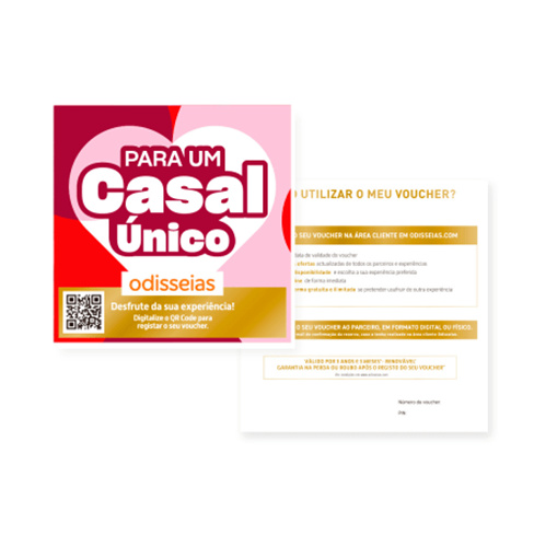 Para Um Casal Único | 800 Experiências