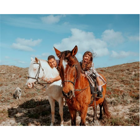 Batismo a Cavalo no Eco Salgados Agroturismo - Peniche.