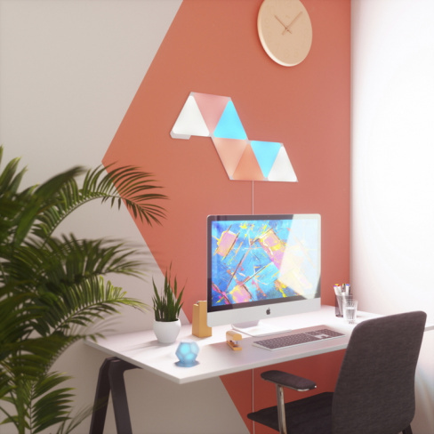 Nanoleaf - Shapes Triangles Kit  (starter+4 panels)