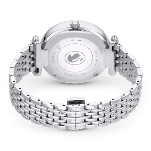 Relógio Crystalline Wonder Fabrico suíço, Pulseira de metal, Prata