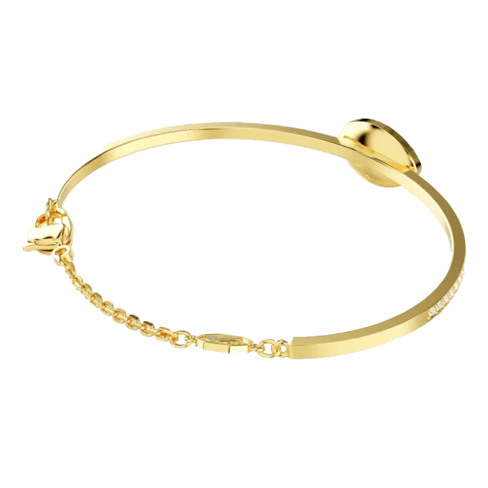 Bracelete Symbolica Olho grego, Azul, Lacado a dourado