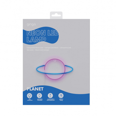 Ginga - Neon LED Lamp Planet