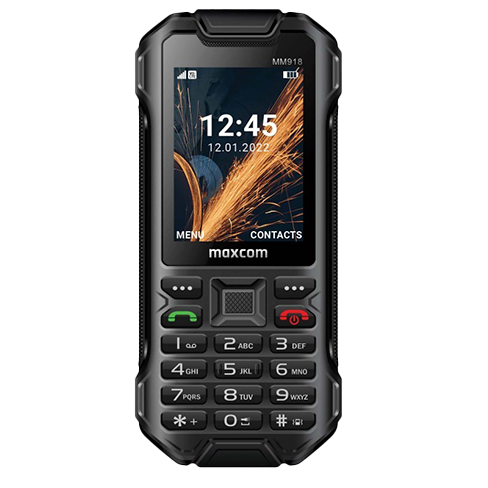 Telemóvel Maxcom Forte MM918 4G Preto