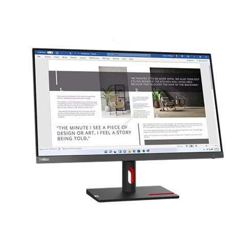 Monitor Lenovo Thinkvision S24i-30 - 24P / Full HD / 6ms / HDMI VGA