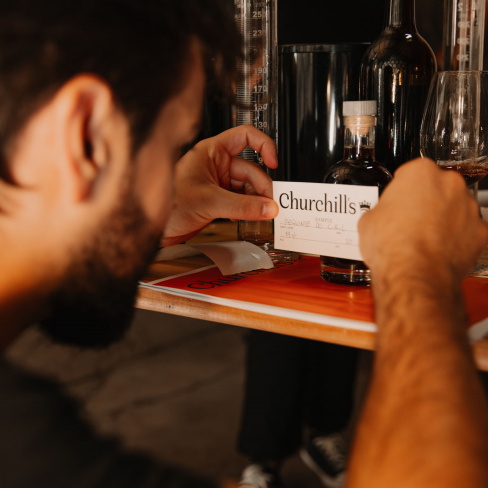 Blending Session nas caves da Churchill\\\'s