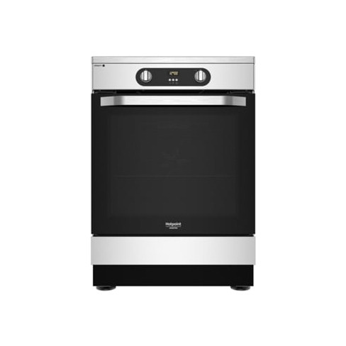 Fogão HOTPOINT HS68IQ8CHX/E (78 L - Elétrico Indução - Inox)