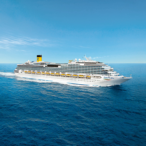 Voucher Costa Cruzeiro 2000 euros + Crédito a bordo de 100 euros